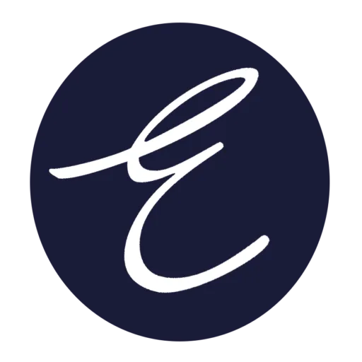 Estila logo navy
