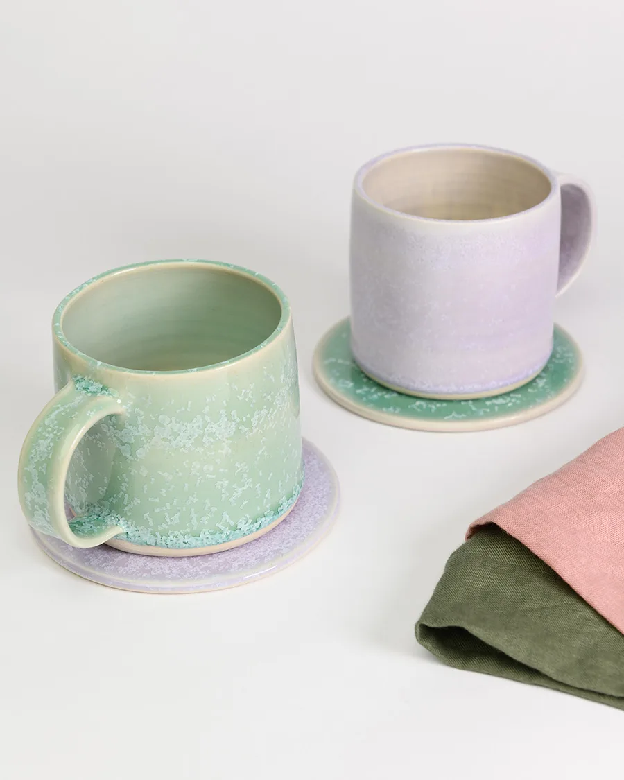 glaze me pretty pastel mugs