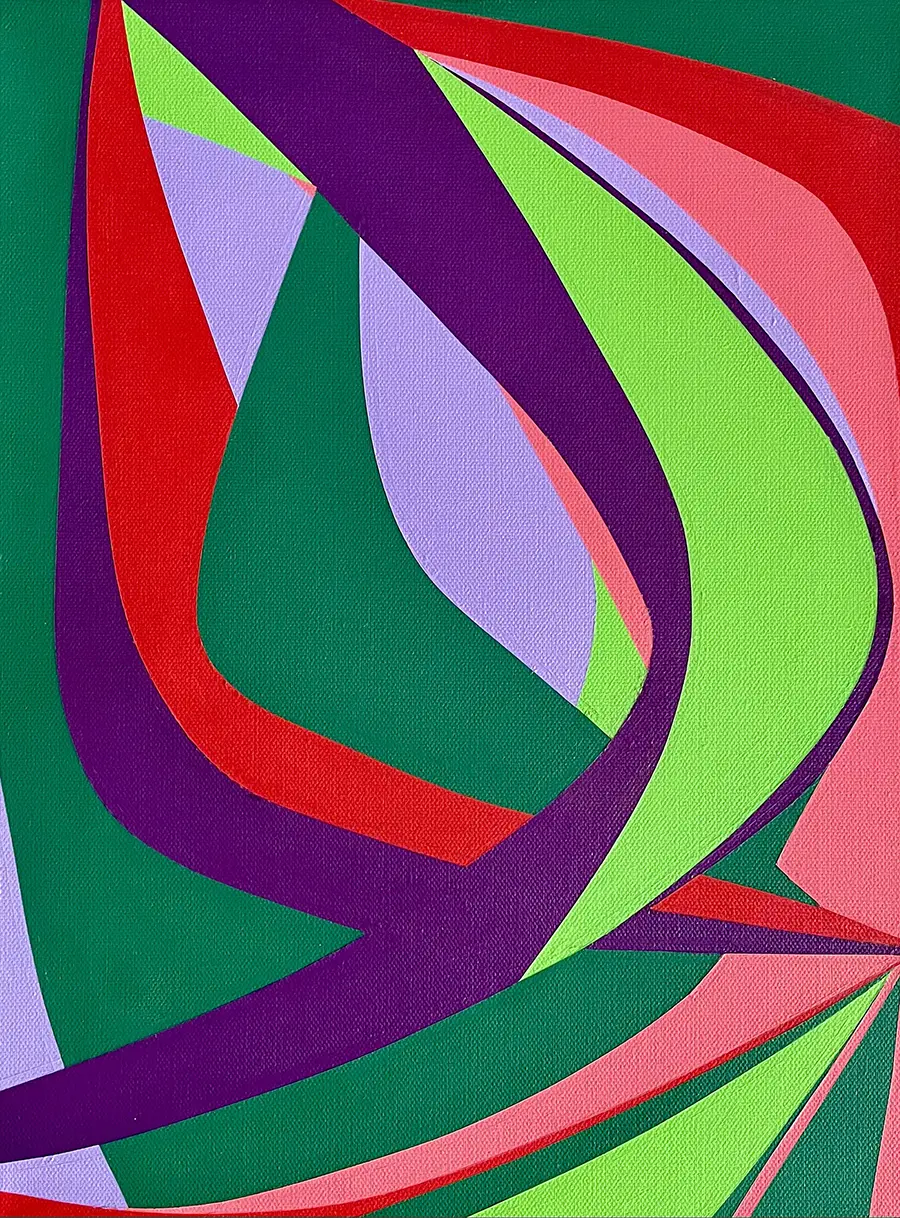 kika pierides geometric abstract art