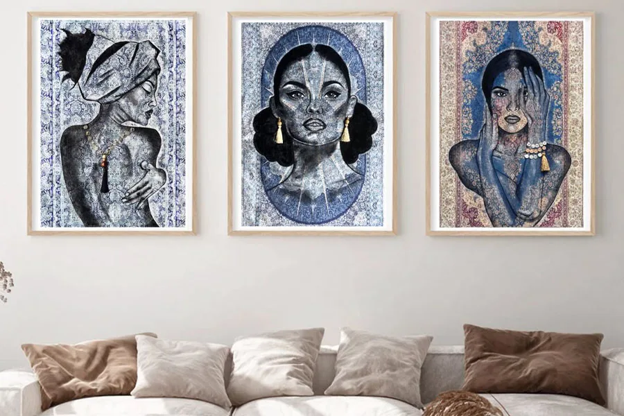 Victoria Mateo portait art collection