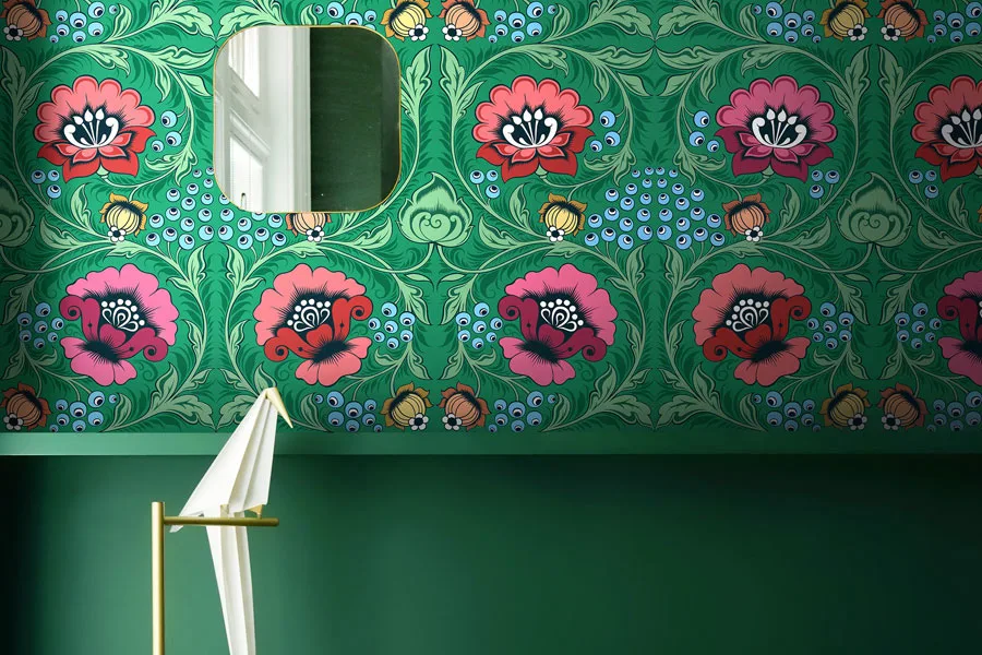 victory colours and Olenka Design wallpaper