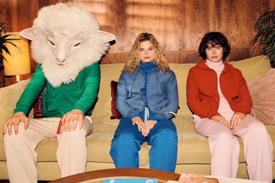 sheep inc softcore radicals knitwear campaign