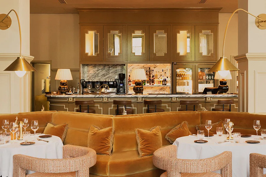 red deer designs ochre restaurant in London