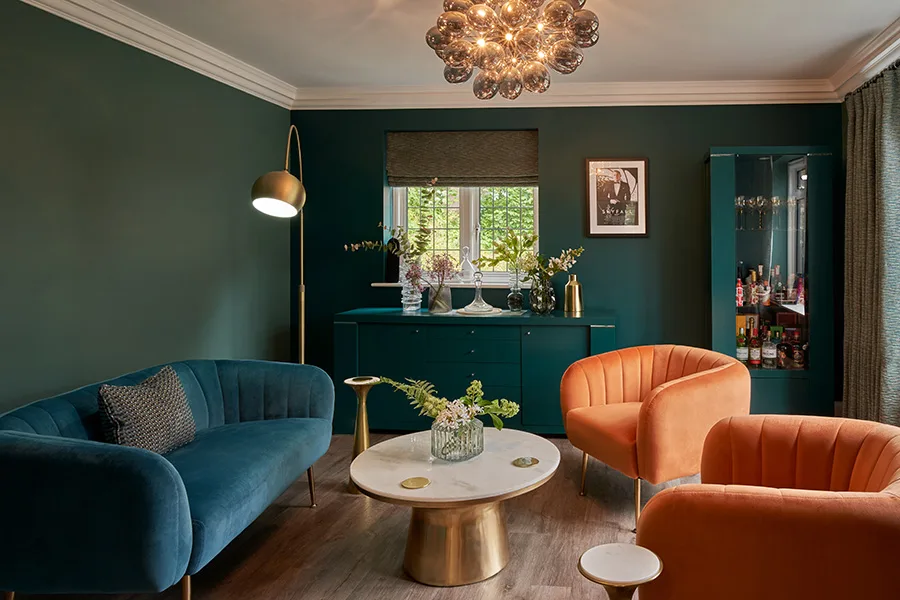 Fawn Interiors Bromley family colourful home
