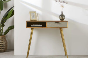 fishe and Lilly console table in Estila Magazine