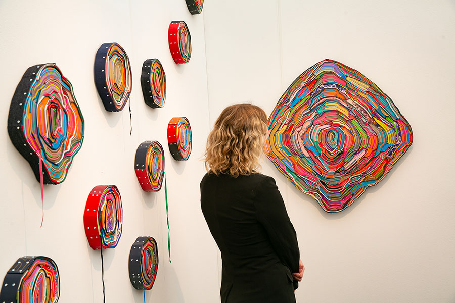 affordable art fair review in Hampstead London featuring Francois du Plessis art