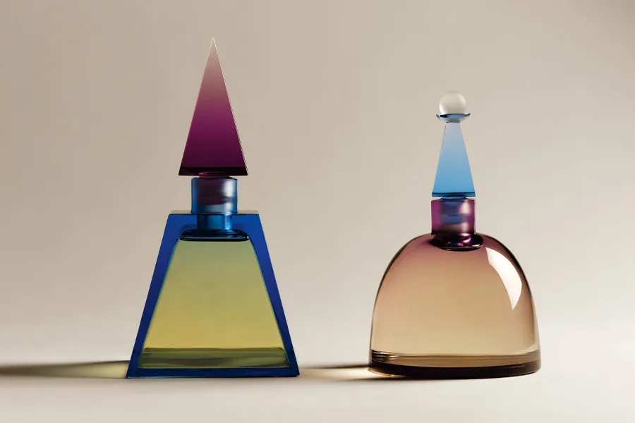 Lalique collaborates on perfume bottles