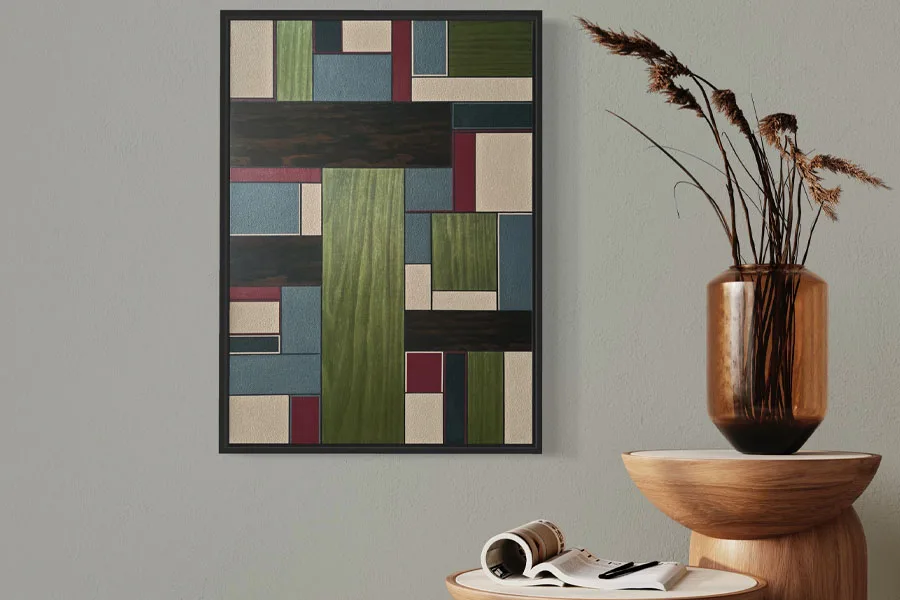 Carl Fox artist who specialises in leather art