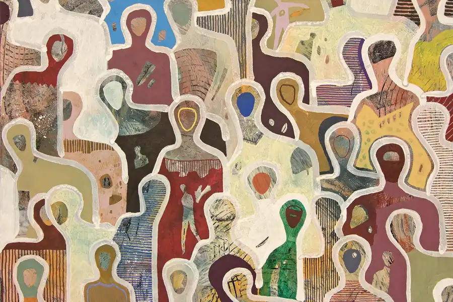 art fair Battersea, art by Gaetan de Seguin