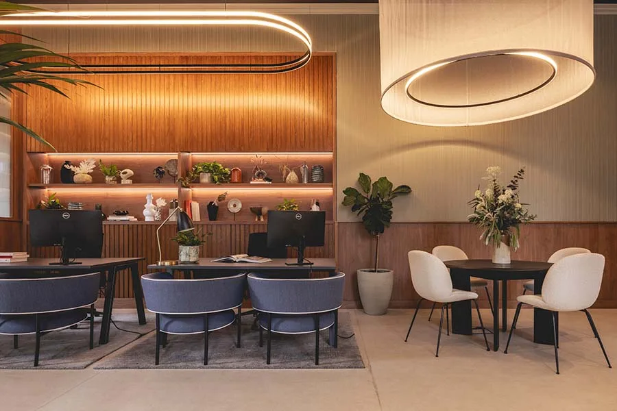 Jolie marketing suite design for FEC in Manchester