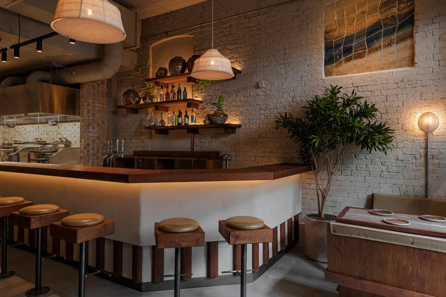 a-nrd studio design project of chain restaurant Kolae in London