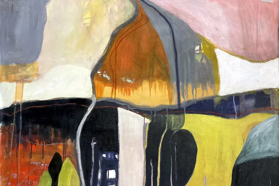 abstract artist Henriette Busch interview on Estila