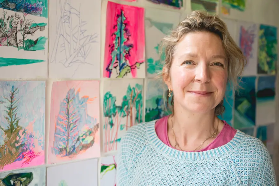 Lorna Mackay artist and painter