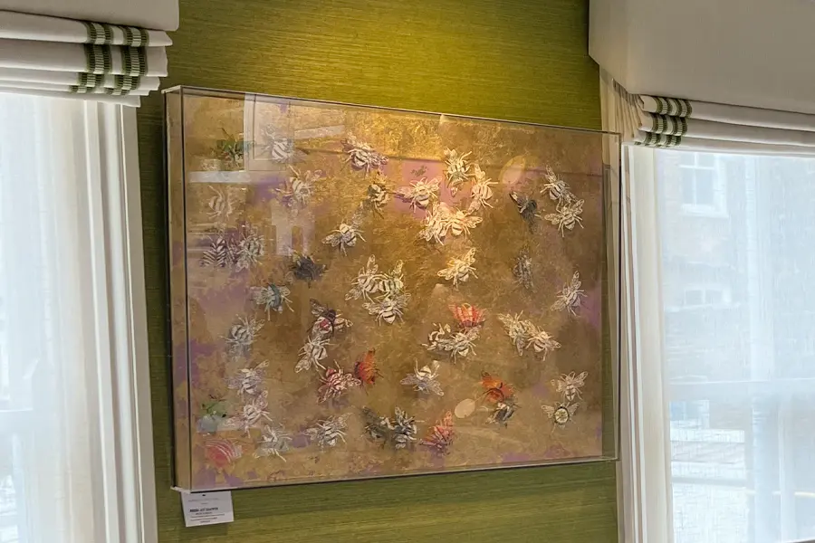 estila-artist-patricia-mitchell-in-kelling-designs-showroom-butterflies