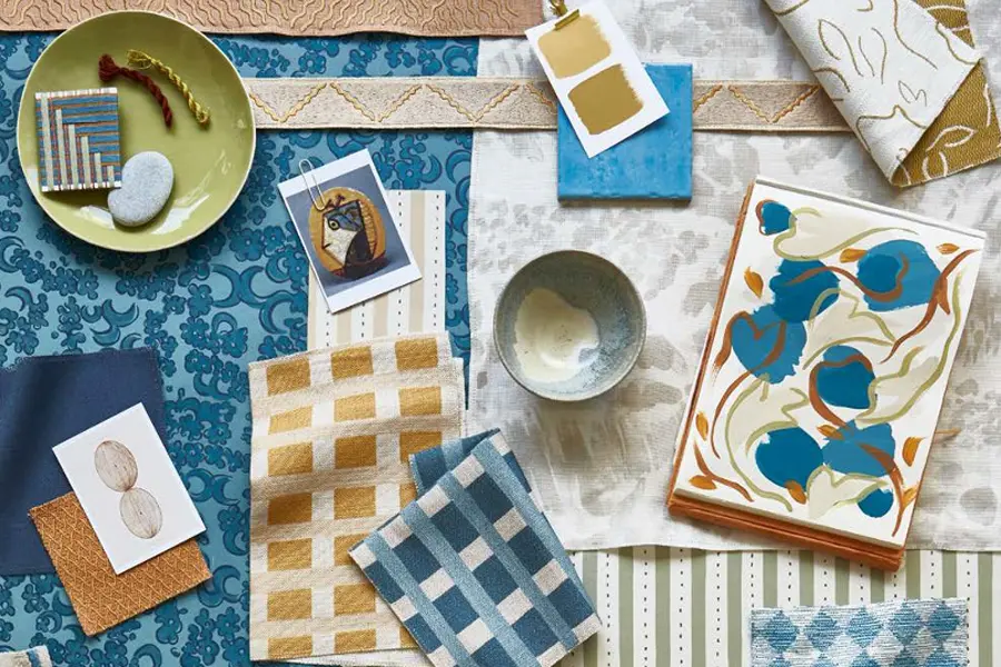 imogen heath fabrics and wallpapers as featured in estila