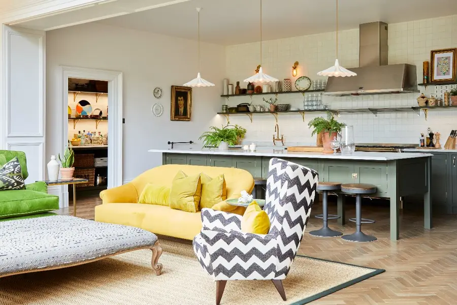 Olive & Barr shaker kitchen