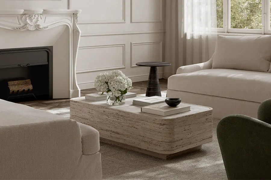 collection noir marble furniture featured by estila