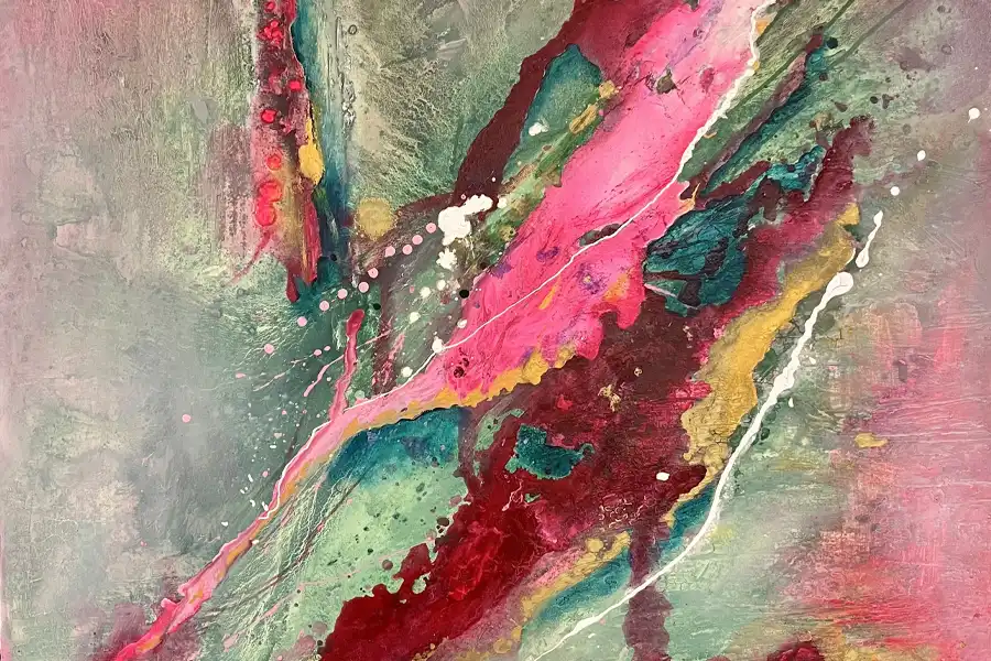 abstract artist Leigh ferris